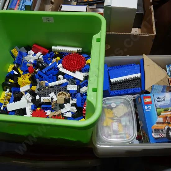 Tubs of Lego