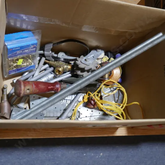 Fence strainer, brackets etc