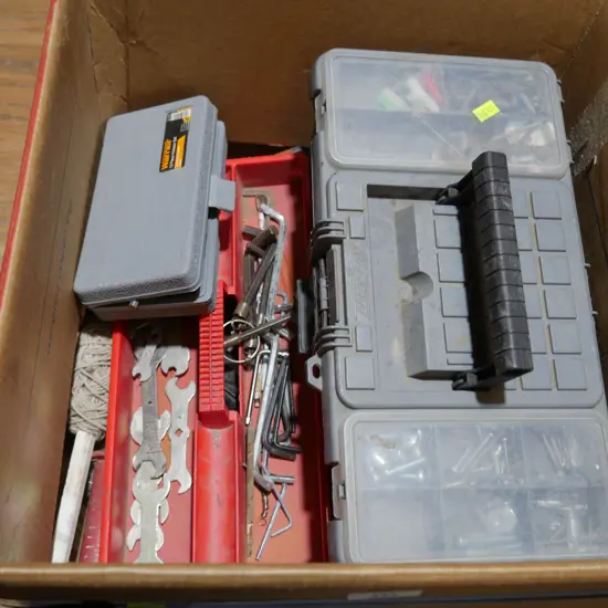 Toolbox and contents etc