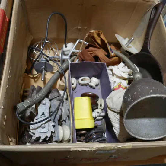 Fence strainer etc