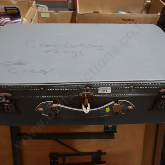 Suitcase and contents