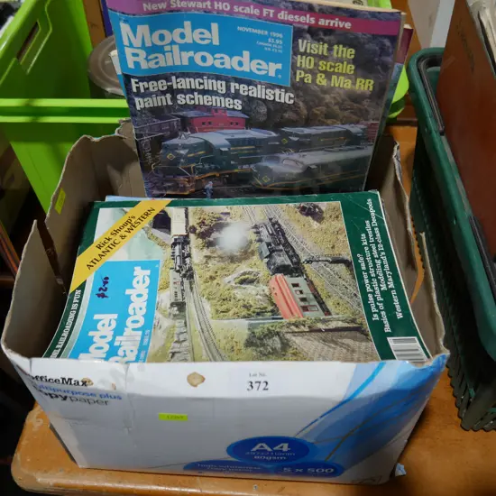 Model railroader magazines