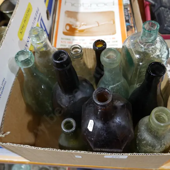 Assorted bottles