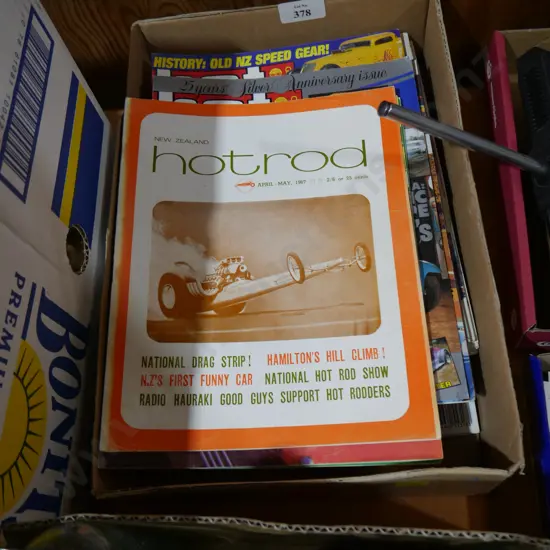 Hot rod magazines