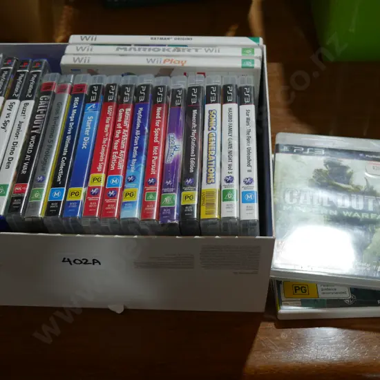 PlayStation games etc