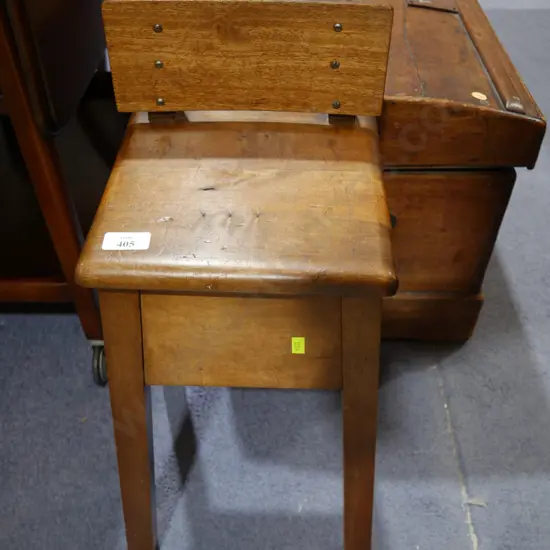Wooden childs stool