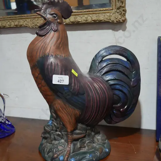 Rooster statue
