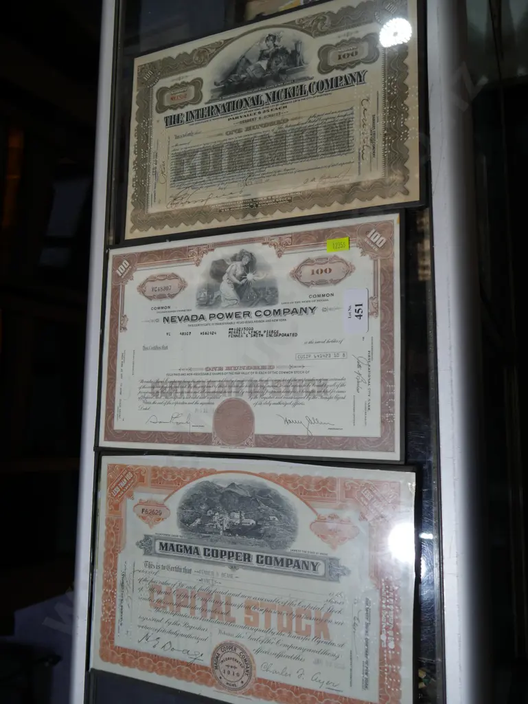 3 framed stocks Image 1++