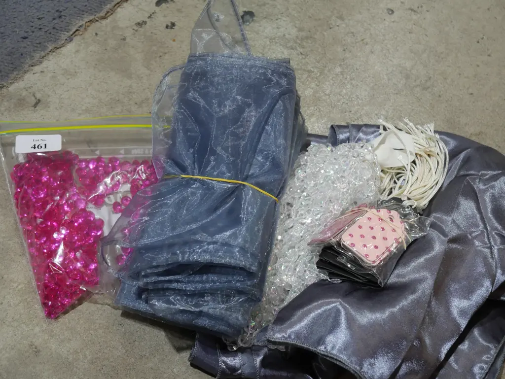 Mesh bags, beads, bag tags etc Image 1++