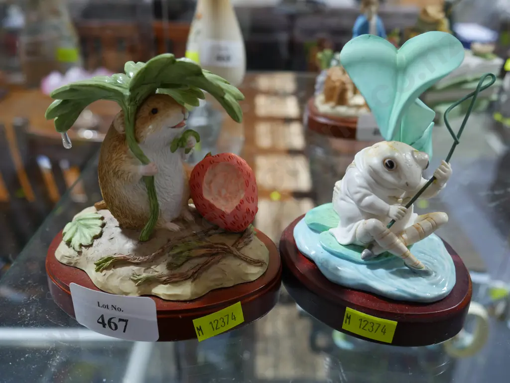 Two Peter Rabbit ornaments Image 1++