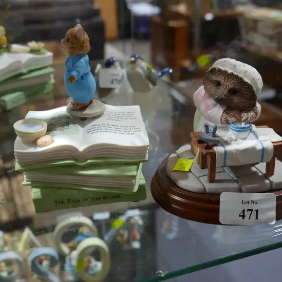 2 Peter Rabbit ornaments