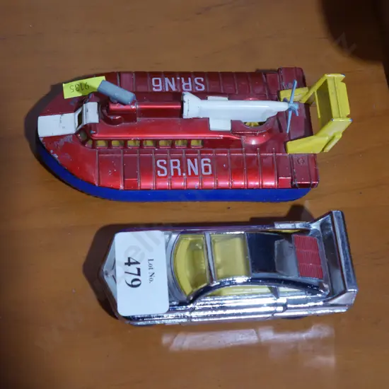 Model hovercraft etc