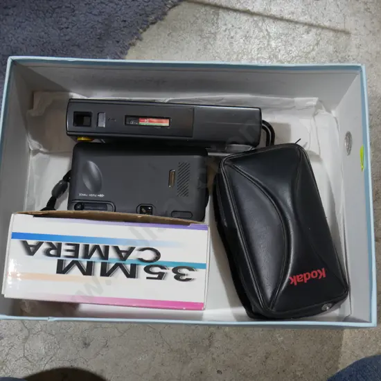 Assorted cameras