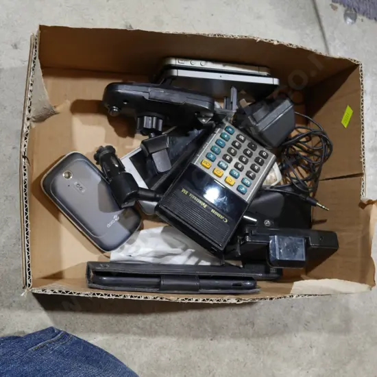 Cell phones, calculator etc