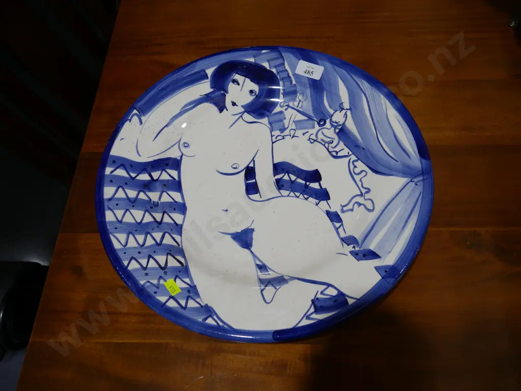 Pottery platter - Bardi Ivory Golden Bay Image 1++