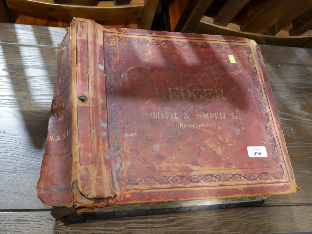 Ledger Smith and Smith L Christchurch book Image 1++
