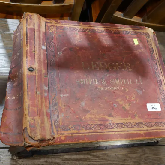 Ledger Smith and Smith L Christchurch book