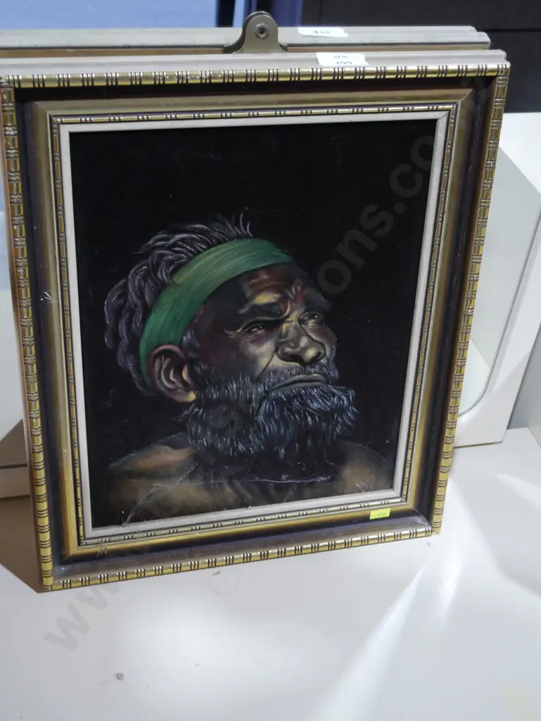 Aboriginal painting on fabric Image 1++