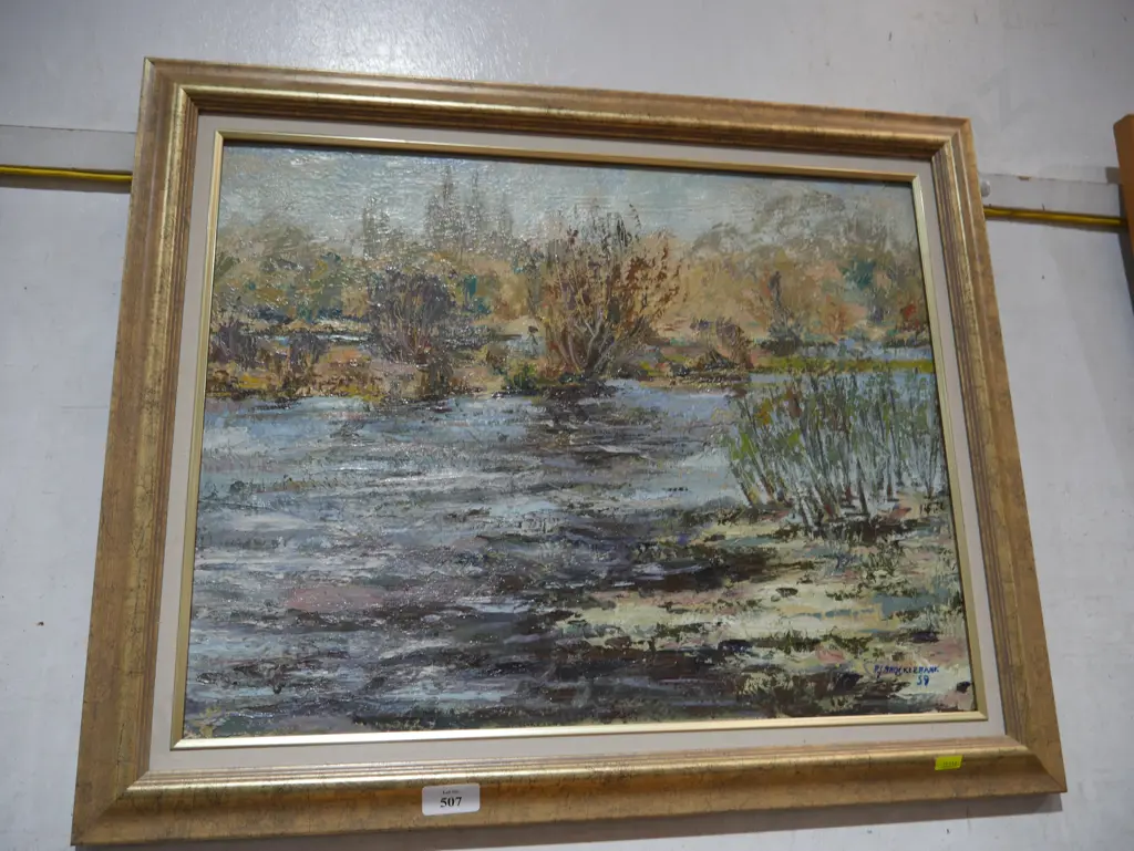 Oil painting by RJ Brocklebank Image 1++