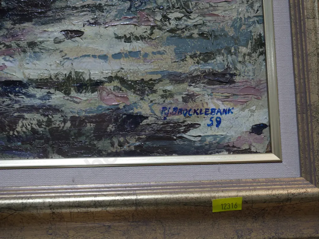 Oil painting by RJ Brocklebank Image 1++