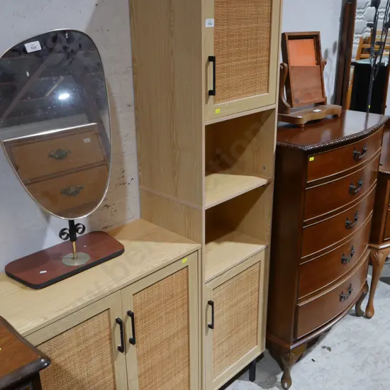 Cabinet and shelf unit