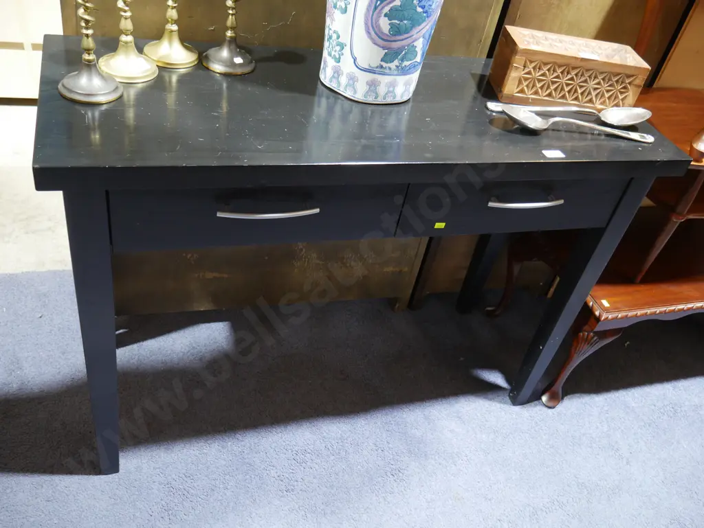 2 drawer console table Image 1++