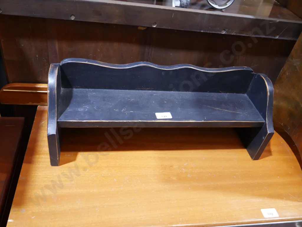 Black wooden stand Image 1++