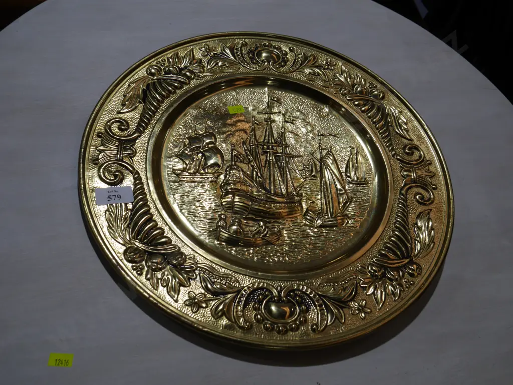 Brass wall hanging Image 1++
