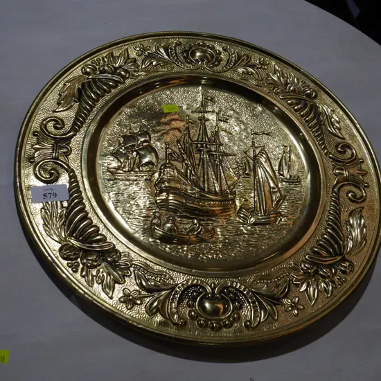 Brass wall hanging
