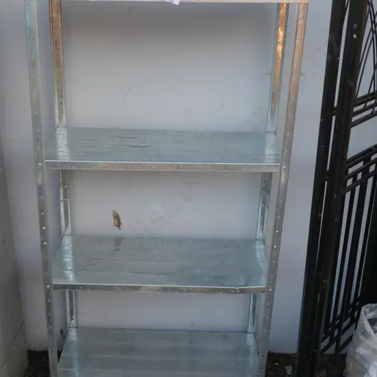 Metal shelf