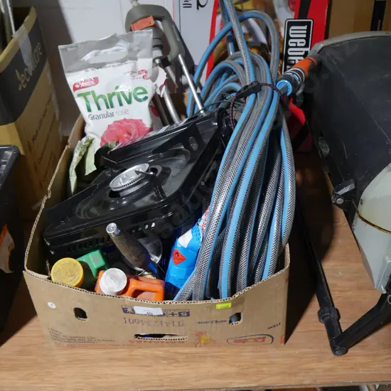 Portable cooker, garden sundries
