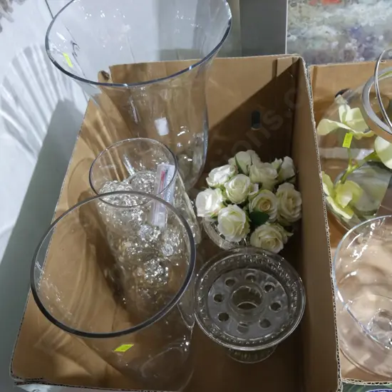 Glass vases