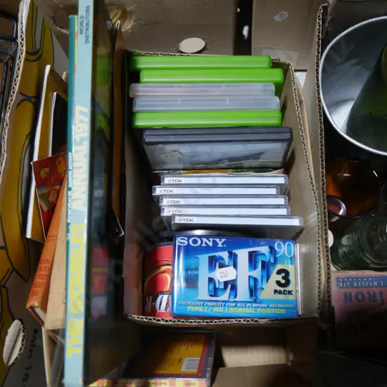 DVDs, books etc
