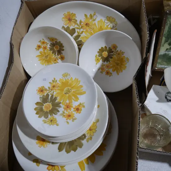 Crown Lynn Topaz dinnerware
