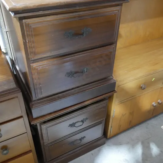 Pair of bedside drawers