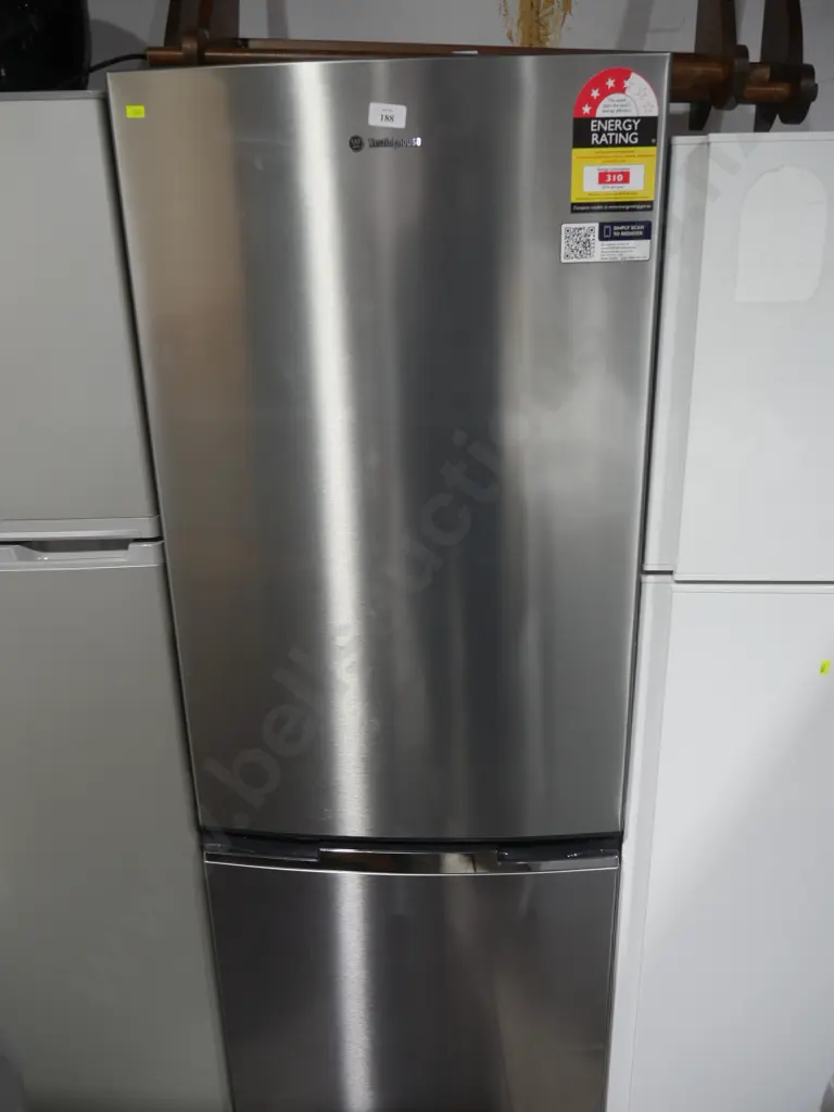 Stainless steel Westinghouse fridge freezer Image 1++