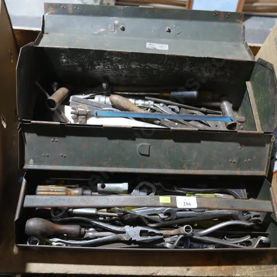 Toolbox and contents