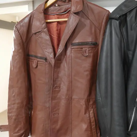 Leather jacket