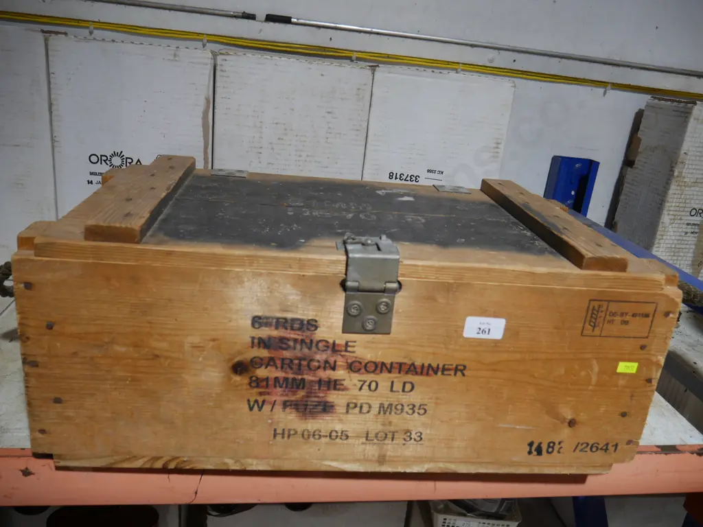 Wooden ammo box Image 1++