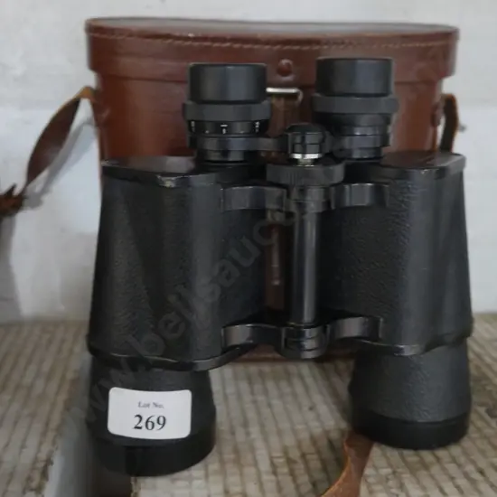 Binocular and case