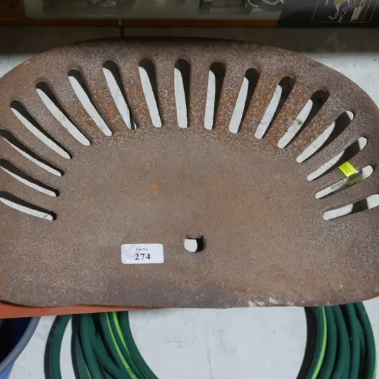 Tractor seat