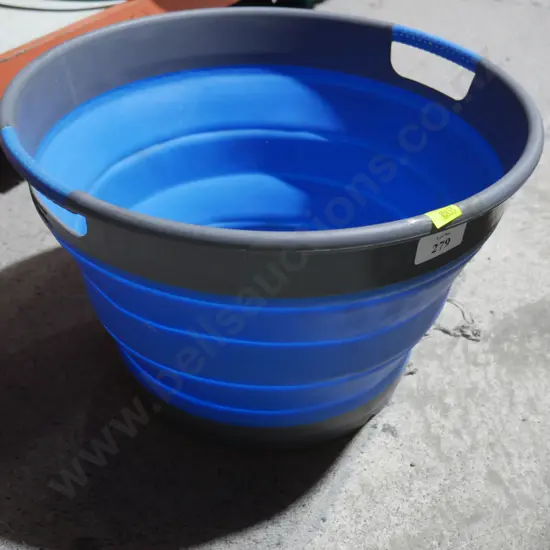Pop up collapsible bucket