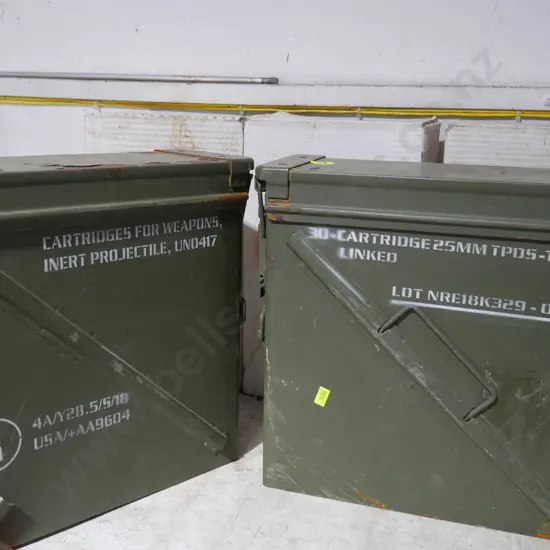 2 ammo cases
