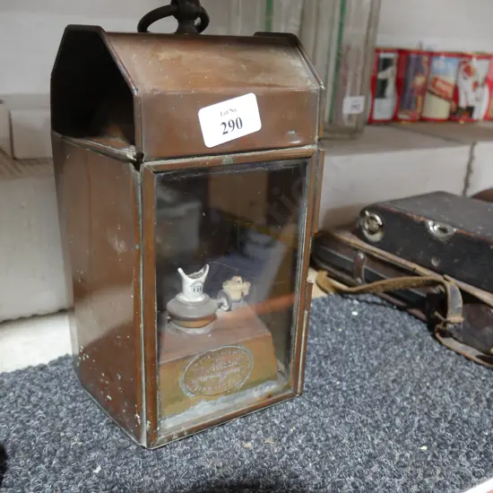 Copper lantern