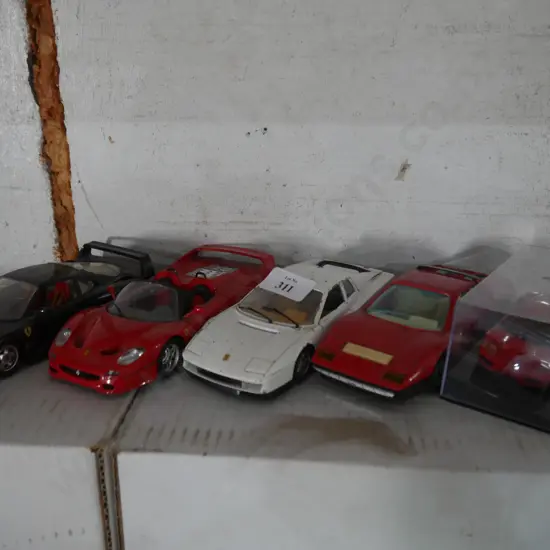 5 model cars