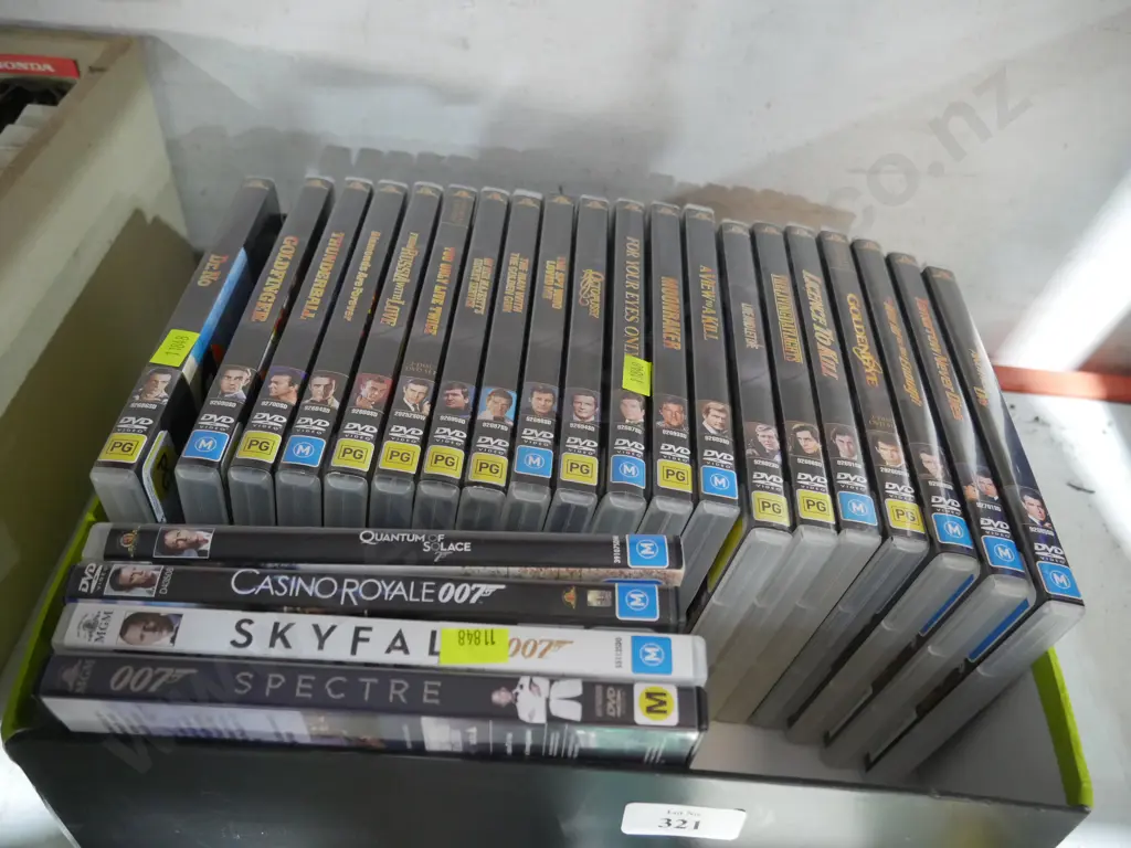 007 DVDs Image 1++