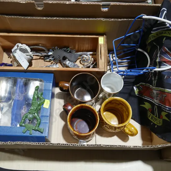 Watches, mugs etc