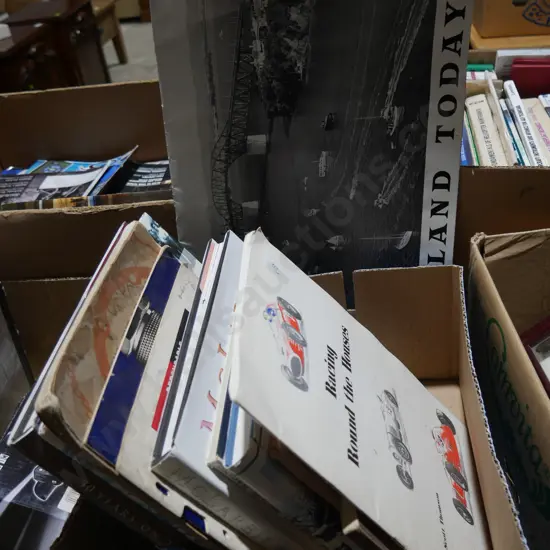 Race car books etc