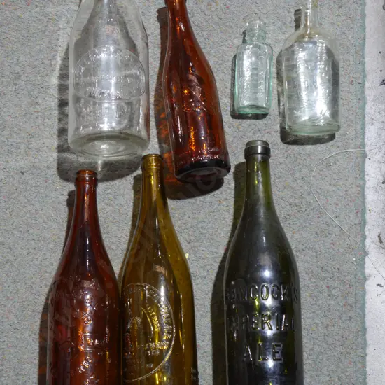 Glass bottles