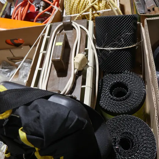 Gutter guard, tool bag etc
